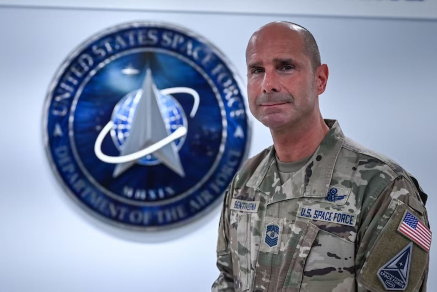 Space Force senior enlisted official started with a 4yr tour in the Air Force