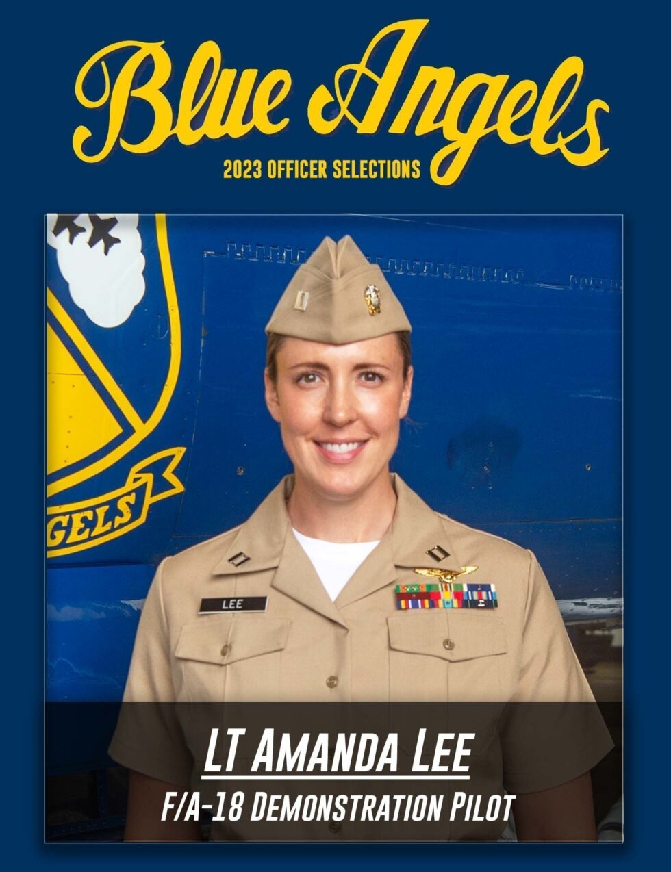 Blue Angels announce their first female demonstrative pilot