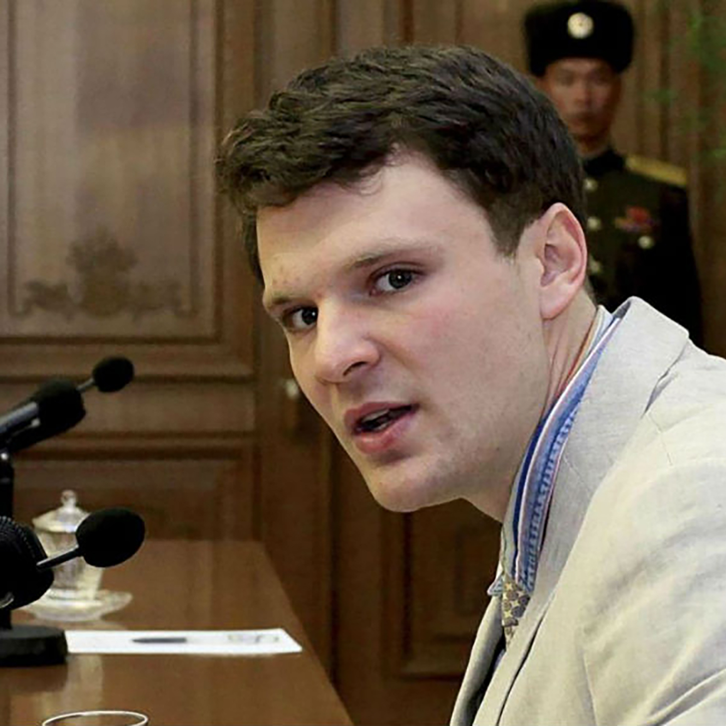 American victim of Kim Jong Un, Otto Warmbier, honored by N. Korean defectors