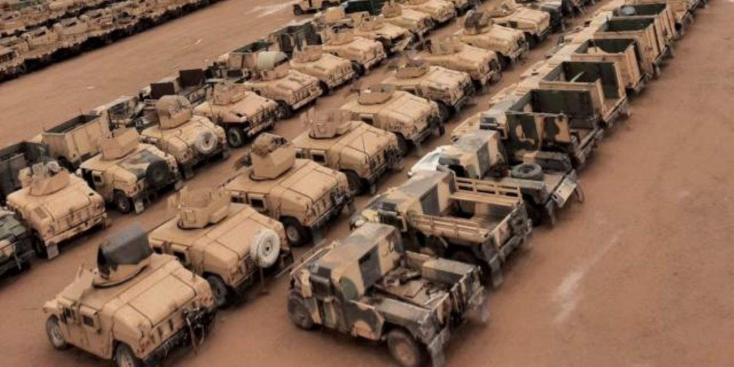 Taliban releases photos of equipment they inherited from US withdrawal