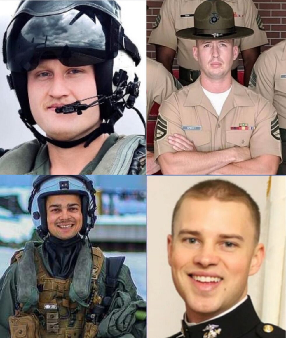 Four Marines killed during NATO training op identified