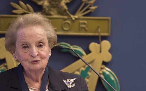 Remembering when Madeleine Albright punked Putin