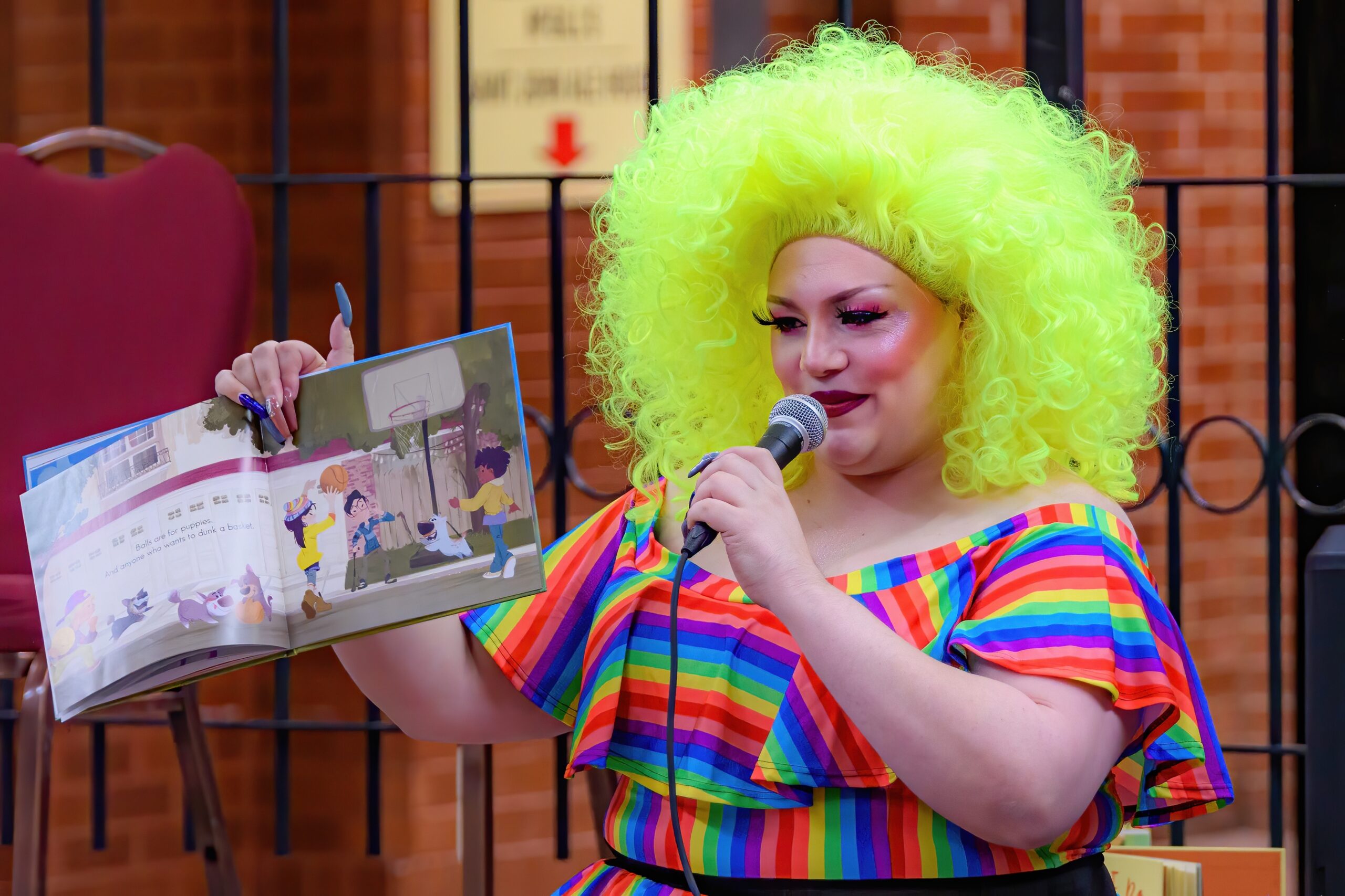 Drag queen story hour disrupted by possible hate crime