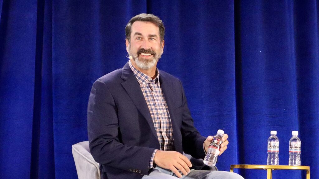 Rob Riggle says his commanders probably didn’t even know he was famous