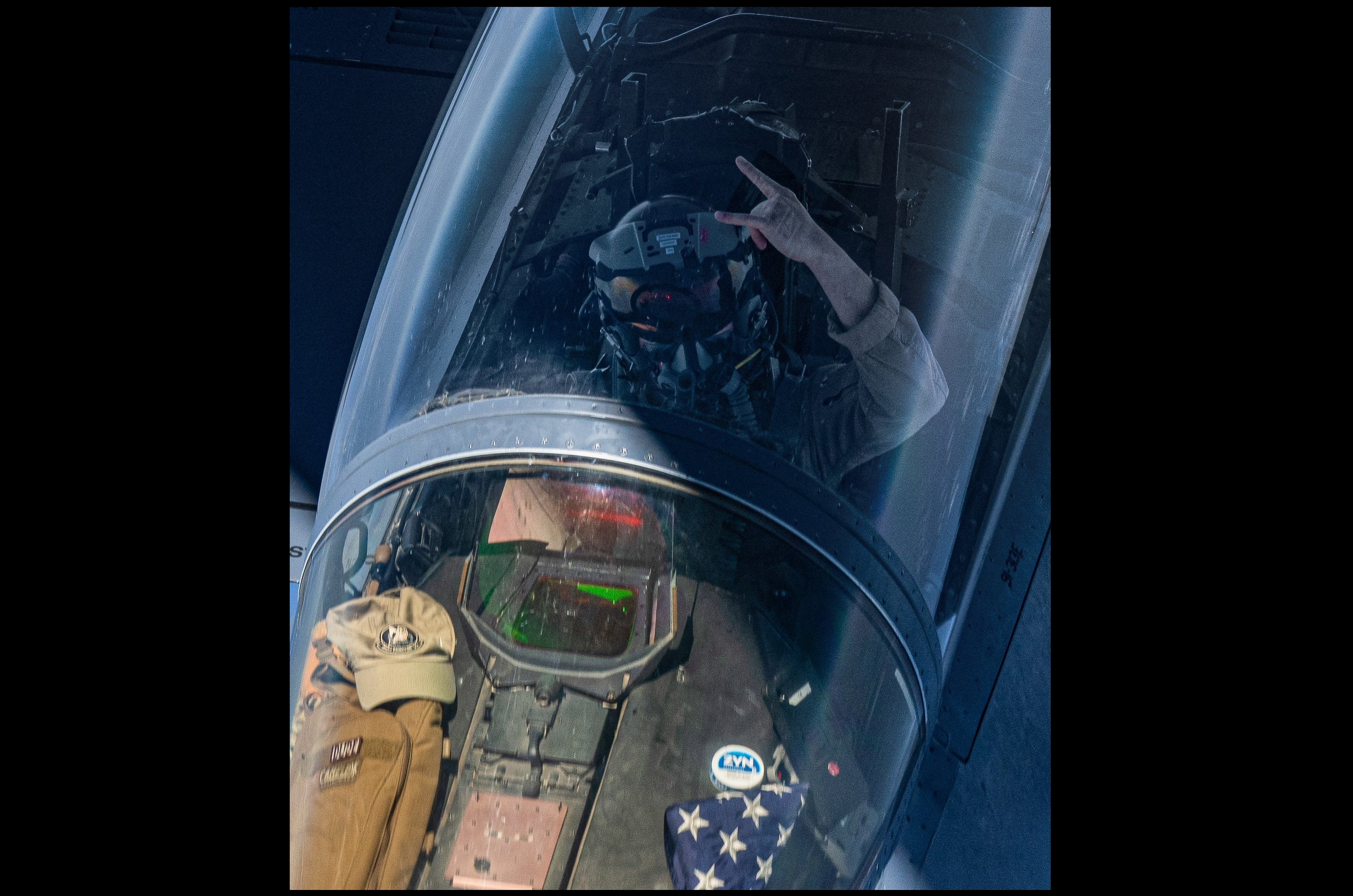 F-15 Pilot with Callsign “Mullet” Garners Attention for Badass Cockpit Photo