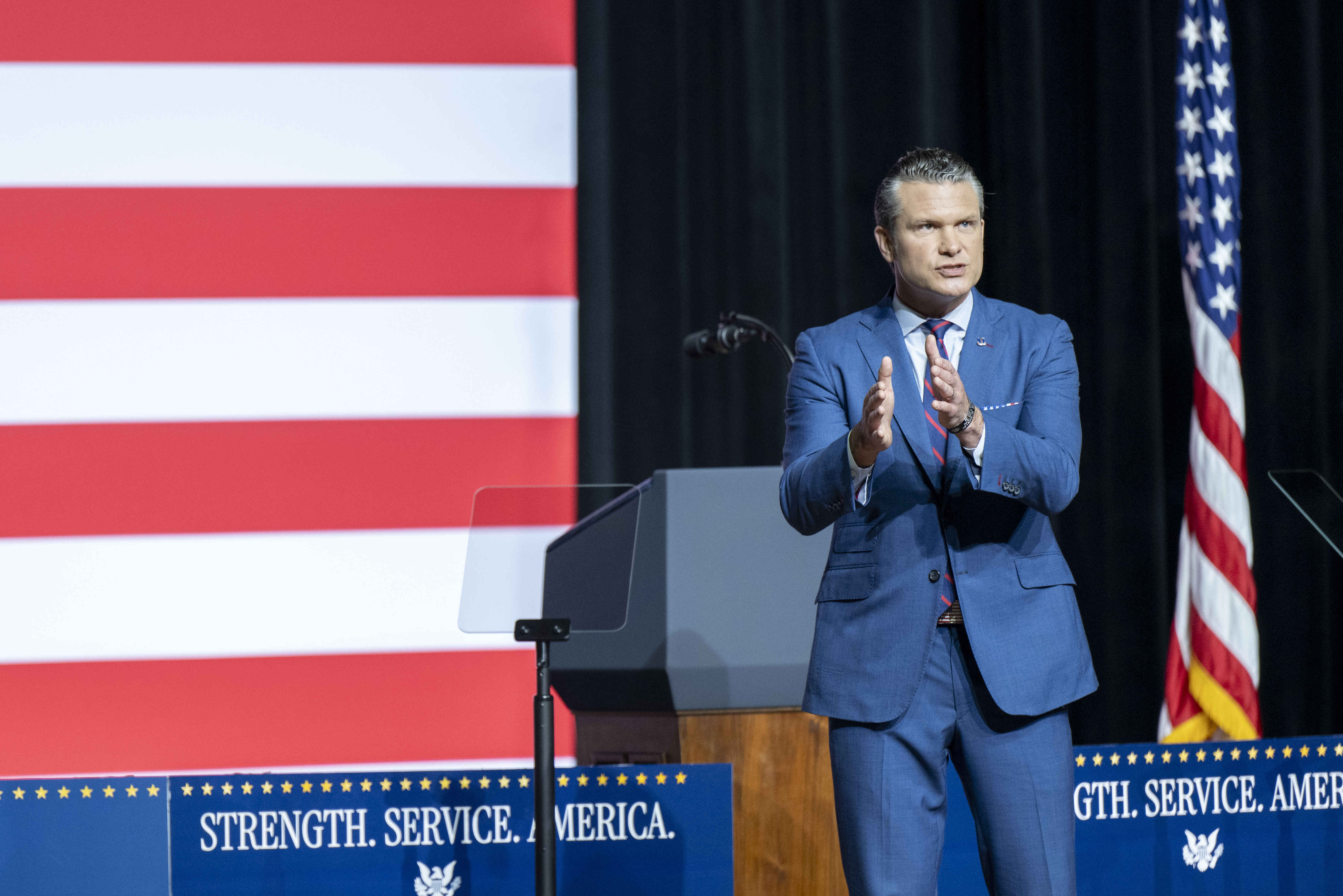 Hegseth: "It's completely unacceptable to see fat generals and admirals..."