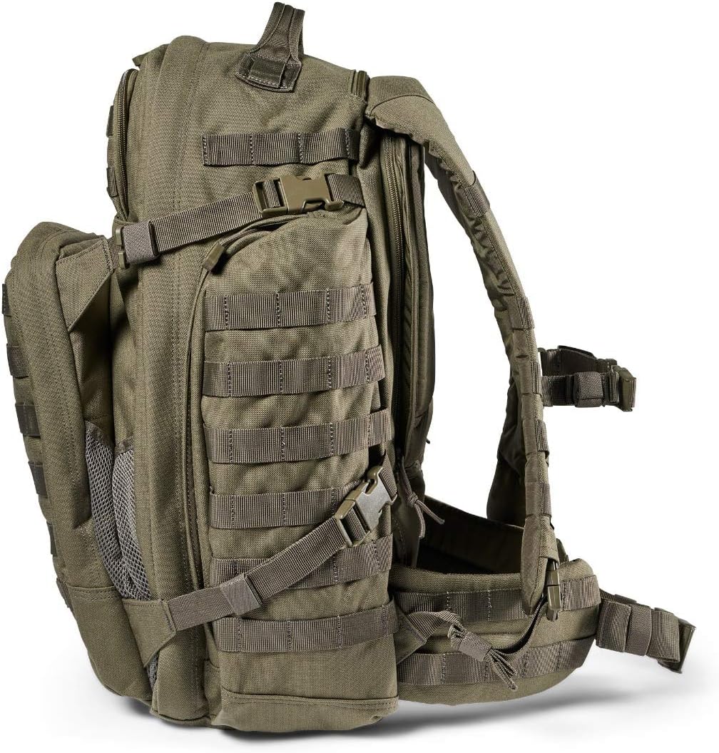 5.11 Tactical Backpack‚ Rush 72 2.0‚ Military Molle Pack, CCW with Multiple Compartments, 55 Liter, Large, Style