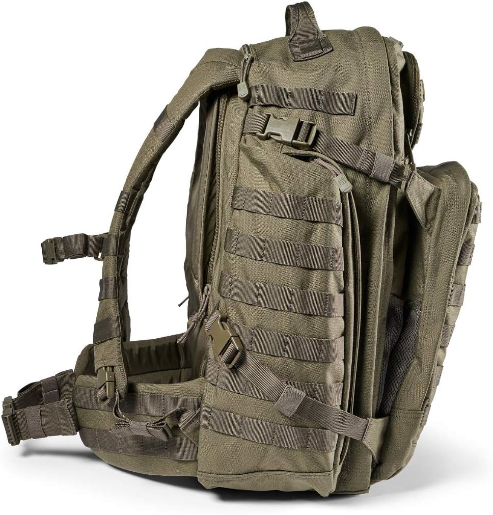 5.11 Tactical Backpack‚ Rush 72 2.0‚ Military Molle Pack, CCW with Multiple Compartments, 55 Liter, Large, Style