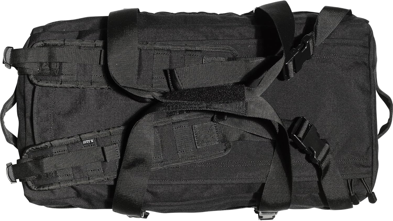5.11 Tactical Duffel Bag Backpack for Travel, Waterproof, Large Rush LBD Lima 56L, Black, Style 56294ABR