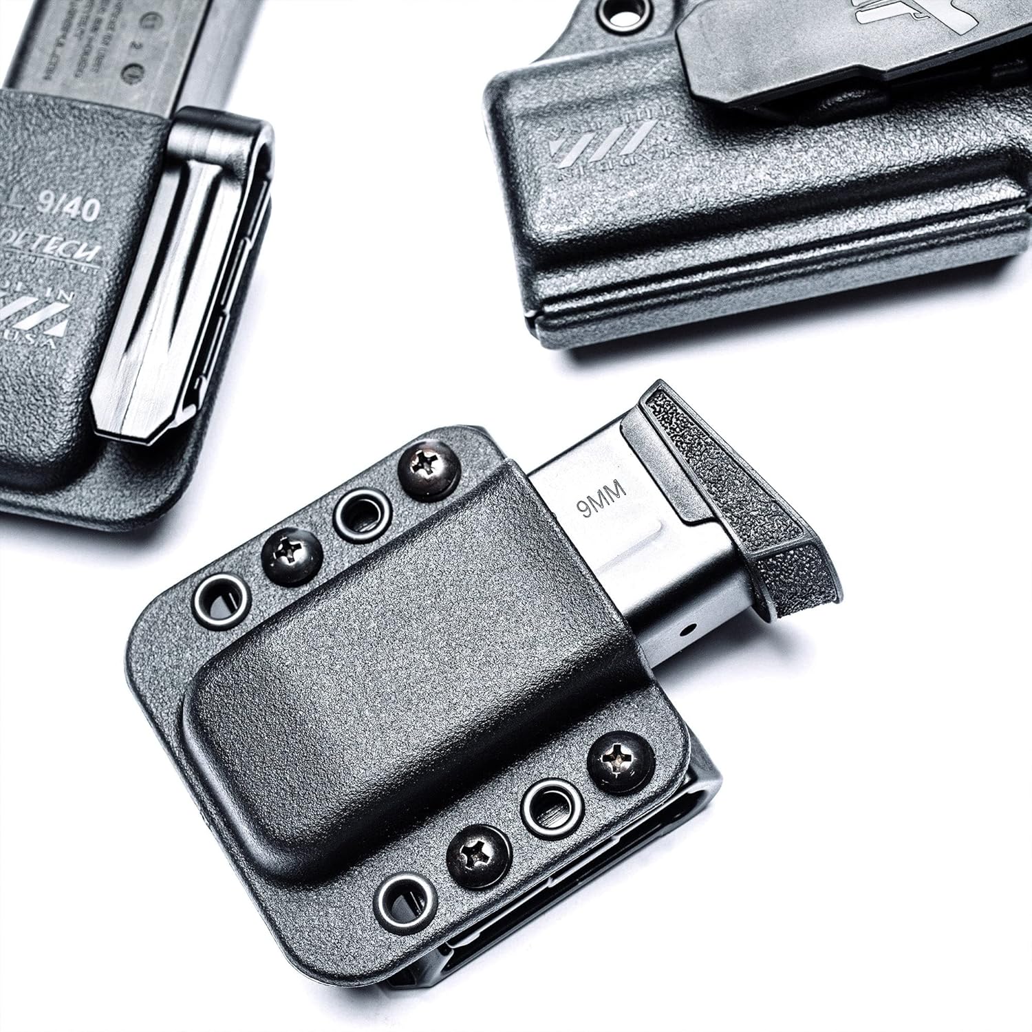 OWB Single Mag Pouch for Glock 17, 19, 22, 23 & More - USA Made - Total Eclipse Single Mag Pouch by Blade-Tech Holsters