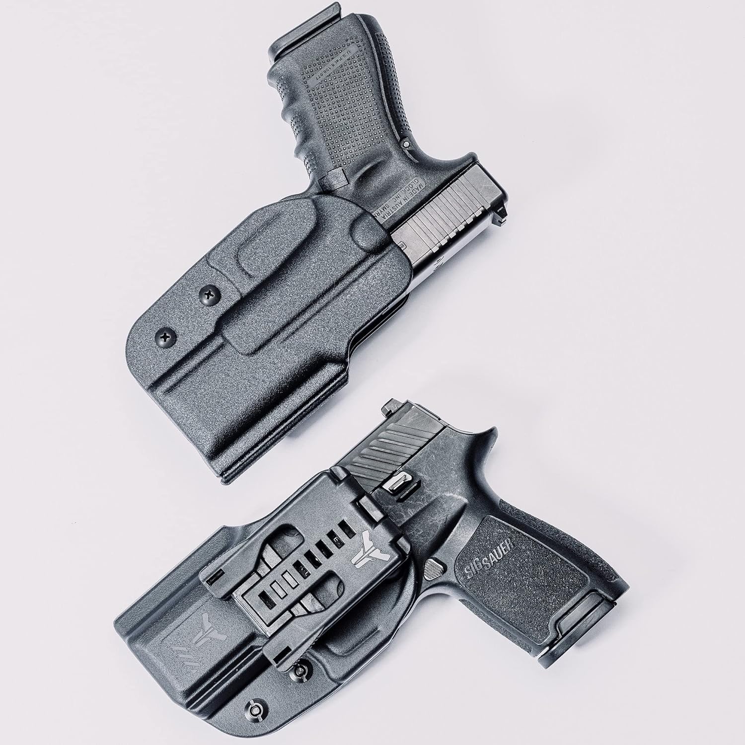 Sig P320C OWB Holster - USA Made - Fits Sig Sauer P320C, M18 - Outside Waistband Open Carry (Right Hand) - Signature OWB Holster by Blade-Tech Holster
