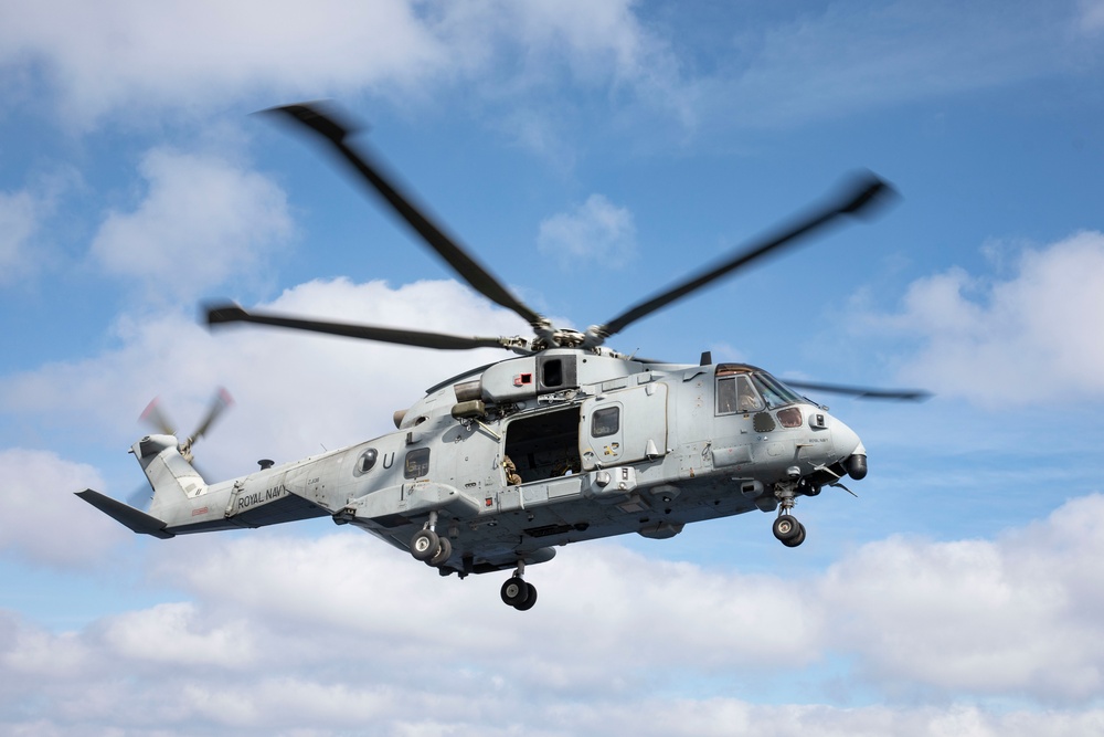 Royal Navy Personnel Dies After Helicopter Crashes During Training Exercise